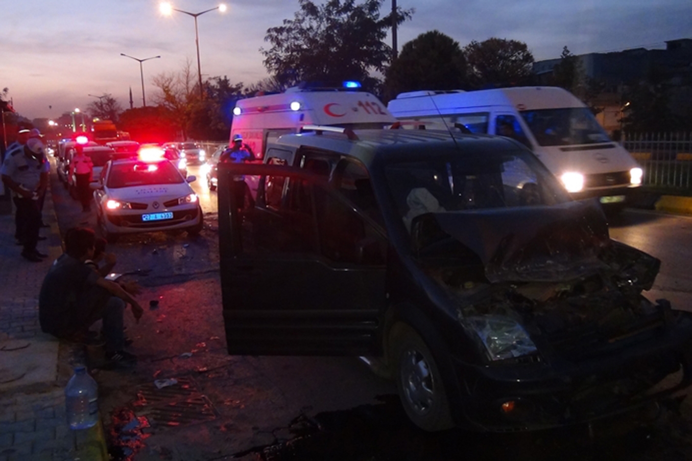 Gaziantep’te kaza: 1’i ağır 4 yaralı